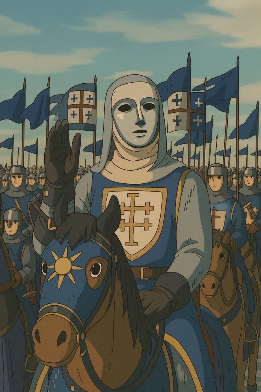 Ghibli style landscape