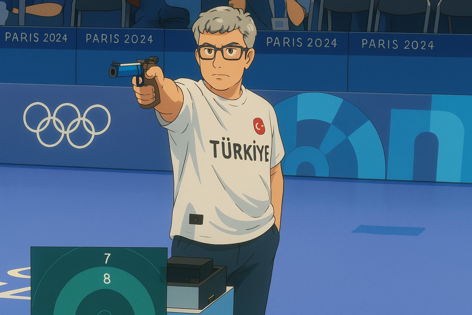 Ghibli style landscape