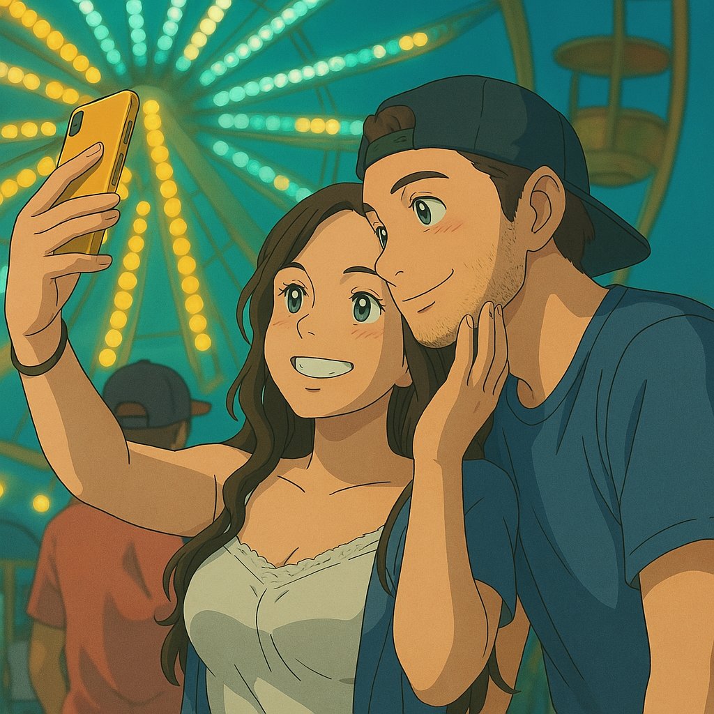Ghibli style character